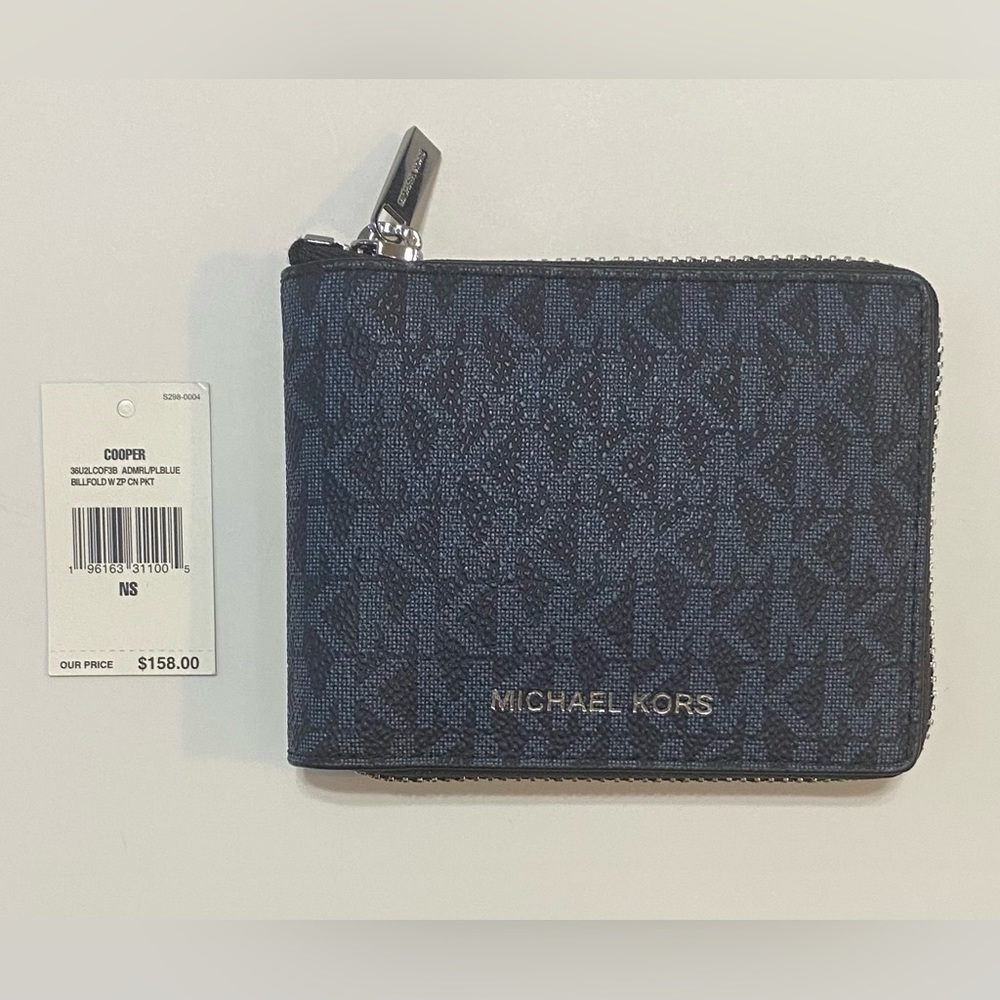 36U2LCOF3B - ADMRL/PLBLUE BILLFOLD W ZPCN PKT